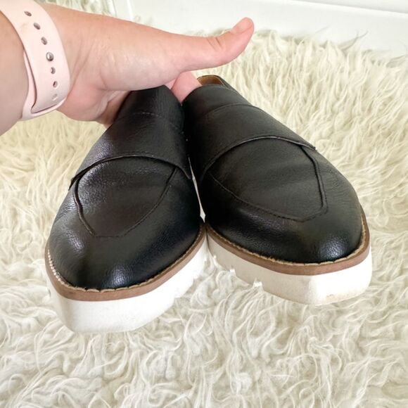 Franco Sarto Draco Sport Loafers - Black Leather | Size 9 - Picture 5 of 8